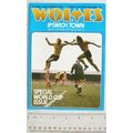 1982 programme Wolverhampton Wanderers v. Ipswi...