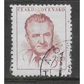 CZECHOSLOVAKIA 1948 3K RED PRESIDENT GUTTWALD S...