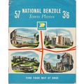 National Benzole 1961, Vintage Town Plans & Map...