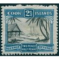 Cook Islands 1938 3s greenish blue & green SG12...