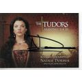 The Tudors - Natalie Dormer signed trading card...