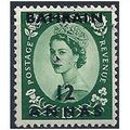 Bahrain 1953 SG88 12a on 1/3d Green Unmounted Mint