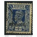 BURMA 1947 SG O44 - #5 fine used (o)