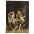 THE MELON AND GRAPES EATERS by Bartolome Esteba...