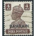 Bahrain 1942 SG47 4a Brown Good/Fine Used ....