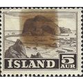 ICELAND, Fishing Port, brown 1954, 5aur