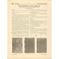 western glass company 1916 wire figured ribbed ...