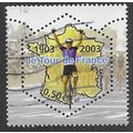 FRA 2003 50c 'TOUR DE FRANCE' FINE USED (EBID55...