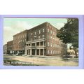 New York Owego The AH-WA-GA View Large Old Bric...