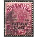 Patiala State (ICS) 1899 SG34 1a Carmine Good/F...
