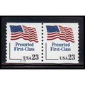 2605 23c U.S. Flag Very Fine MNH CNP Left A111 ...
