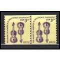1813 3.5c Violins Fine MNH Dry Gum CLP CA0344
