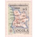 Angola 1955 - SG511 - $0.50 Angola Map MH 2