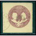 Used U349 2c Columbus and Liberty Fine Cut Squa...