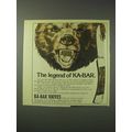 1978 Ka-Bar Knives Ad - The Legend of Ka-Bar