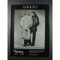 1981 Adolfo Fur Collection at Handmoor Ad