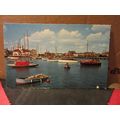 YACHT BASIN, LOWESTOFT, SUFFOLK. unused postcar...