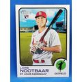 2022 Topps Heritage #32 Lars Nootbaar RC
