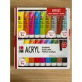 Marabu Acrylic Paint Set EFFECTS (18 x 36ml)
