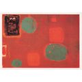 Patrick Heron Brown Ground With Soft & Green Pa...
