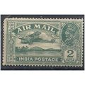 India 1929 SG220 2a Deep Blue-Green AIR Mounted...