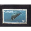 1979 canada bowhead whale 35c f/u sg937