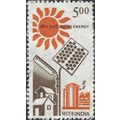 INDIA, Solar Power, orange 1988, 5.00Rs, #3