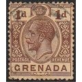 Grenada, 1923 1d George V, SG 114 (Scott #93), ...