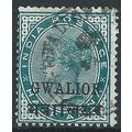 Gwailor (ICS) 1889 SG16 1/2a Blue-Green Fine Us...