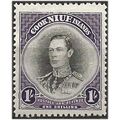 Niue 1944 SG95 1/- Black & Violet Mounted Mint ...
