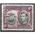 Grenada 1938 SG159 6d Black & Purple Mounted Mi...