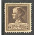 878 10c Jane Addams Fine MNH GA0286