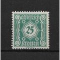Austria.D529 25k Turquoise.Mounted Mint.Aug22