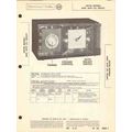 ARVIN model 848 849T AM radio receiver clock Sa...