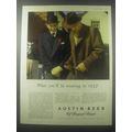 1954 Austin Reed Overcoats Ad - What you'll be wearing in 1957