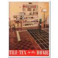 Tile-Tex Company 1940 Vintage Catalog Flexachro...