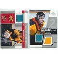 Richard Brodeur 8x card lot incl Dual Jersey + ...