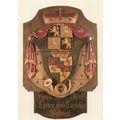 Posthausschild Thurn Und Taxis 1850 German Post...