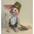 Annalee '98 Dolls 7 inch Easter Parade Boy Bunn...