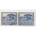 AFRICA SOUTH 1930 3d BLUE GROOT SCHAUR SG45c HO...