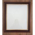Vintage Picture Frame Wooden Gold Trim 10 x 12”...