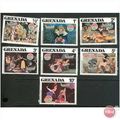 Grenada stamps 1980 - SG 1100-1106 - Snow White...