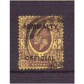official stamps admiralty official sgo106 used