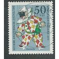 BERLIN -1970 50pf +25 'HUMANITARIAN RELEIF FUND...
