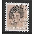 NETHERLANDS 1981 QUEEN JULIANA 75c PINK AND BLA...