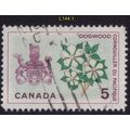 CANADA 1964 Dogwood / British Columbia 5c Sc#42...