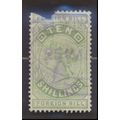 Great Britain Foreign Bill Stamp, Ten Shilling ...