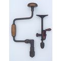 2 - VINTAGE HAND OPERATED CARPENTERS DRILLS (se...