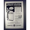 1950 General Electric Automatic Dishwasher Ad!