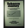 1971 Tobacco Tax Council Ad - Tobacco Money